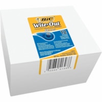 Wite-Out WOTAP12-WHI, BIC